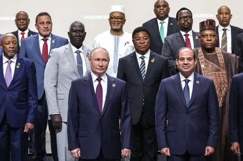 vladimir putin - summit russia-africa 2023 