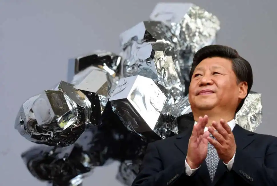 xi jinping terre rare germanio gallio 