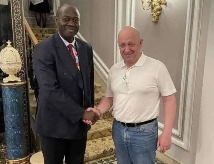 yevgeny evgenij prigozhin repubblica centrafricana san pietroburgo vertice russia africa 