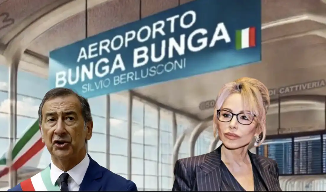 beppe sala marina berlusconi silvio aeroporto malpensa