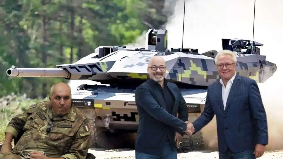 carri armati tank panzer leonardo roberto cingolani rheinmetall 