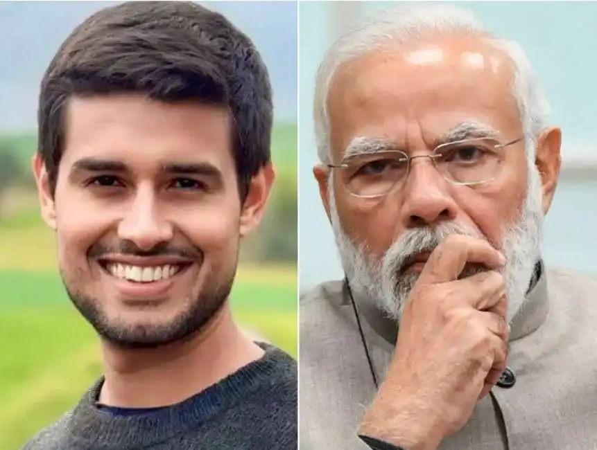 dhruv rathee narendra modi 