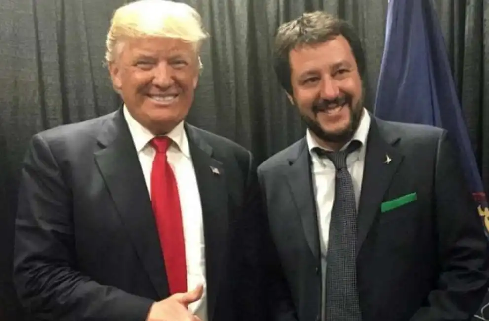 donald trump matteo salvini 