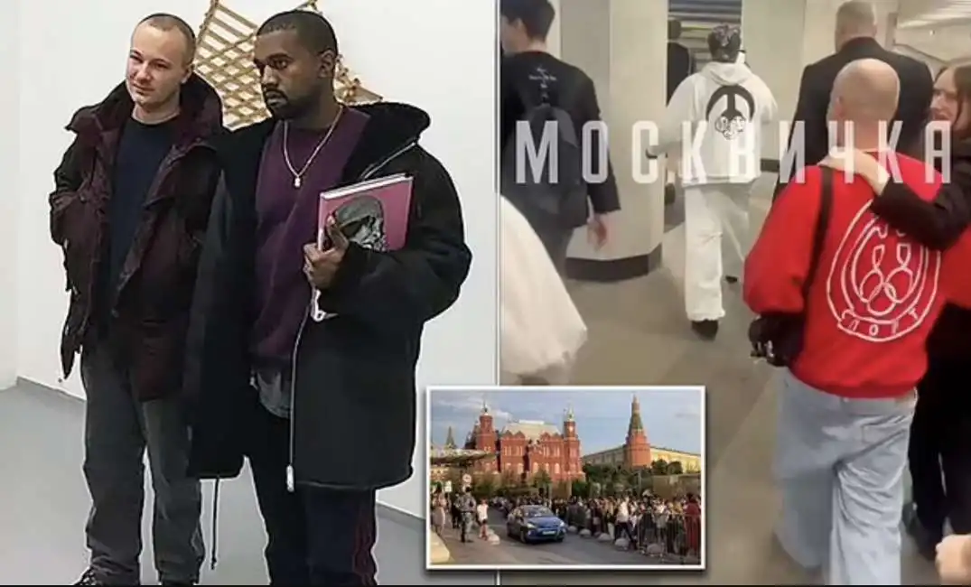 gosha rubchinsky kanye west mosca russia