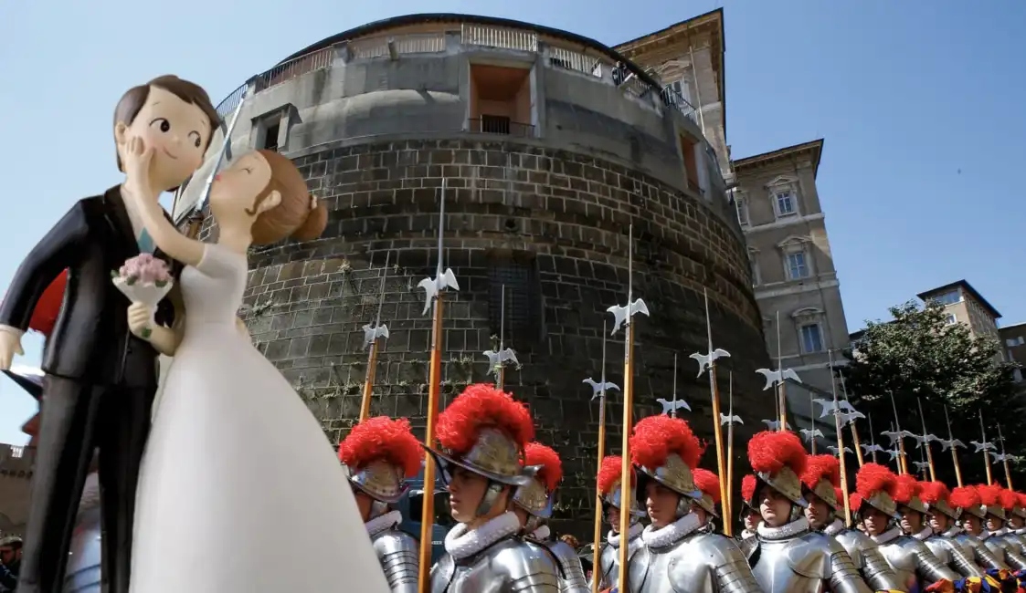 ior banca vaticano matrimonio sposi