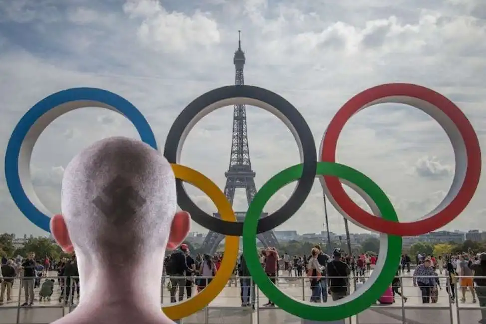 olimpiadi parigi neonazista 