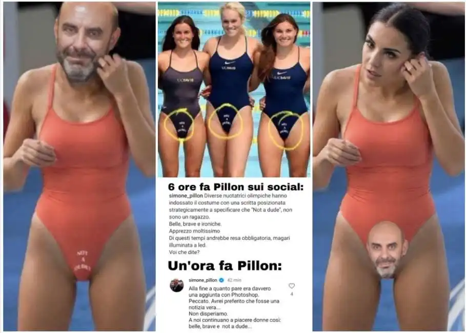 simone pillon e la fake news del costume delle atlete alle olimpiadi 