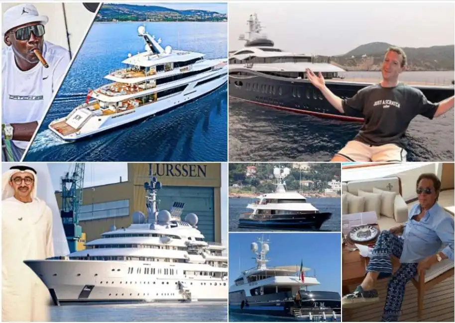 yacht a ostia michael jordan valentino mark zuckerberg abdullah bin zayed al nahyan