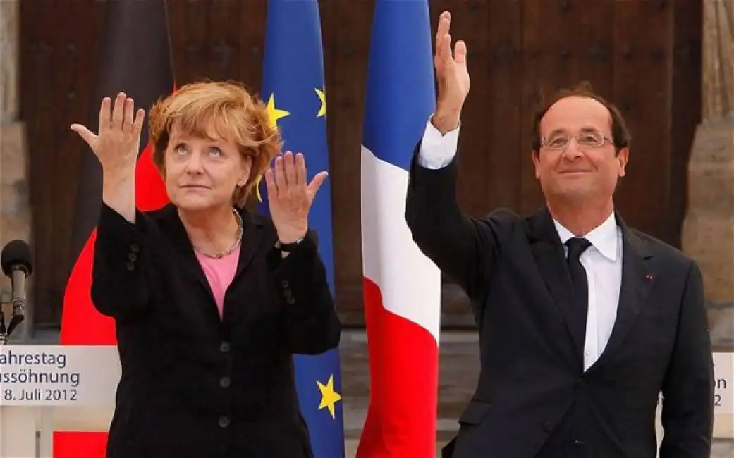 merkel hollande