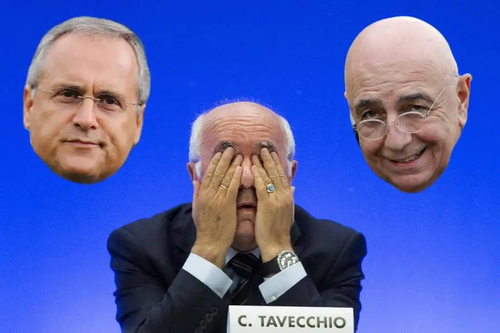 tavecchio lotito galliani