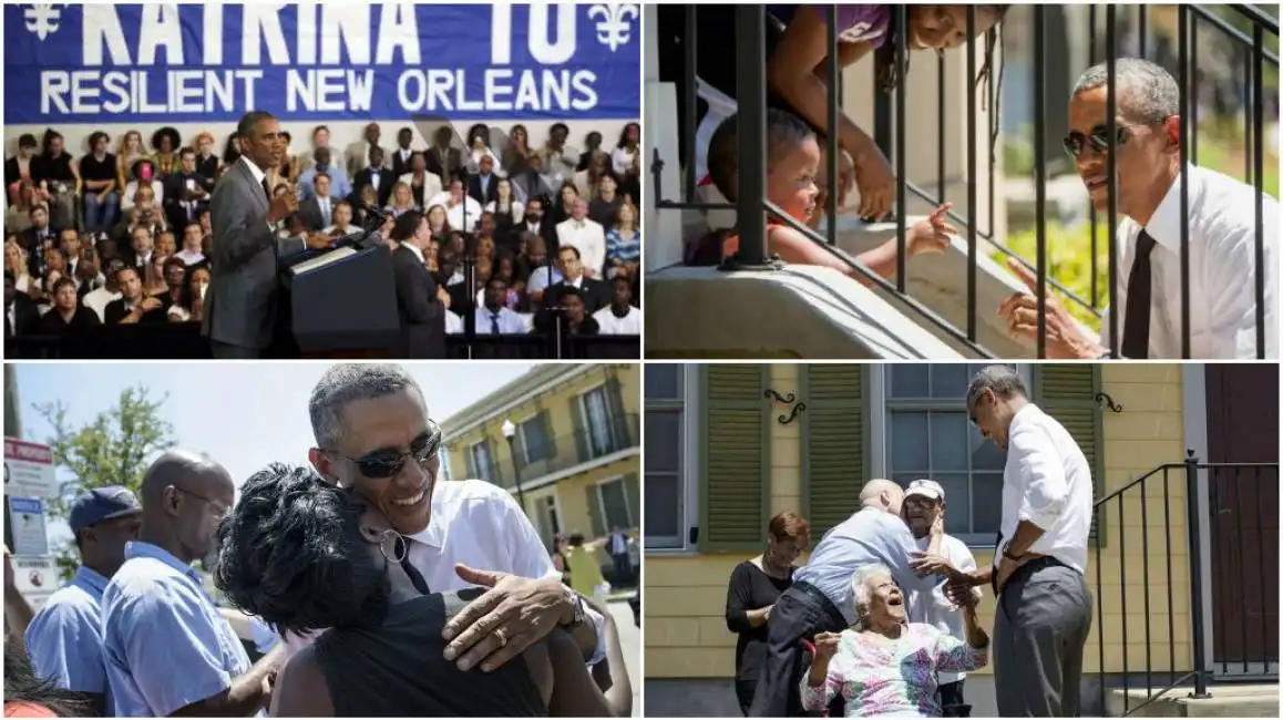 barack obama katrina new orleans