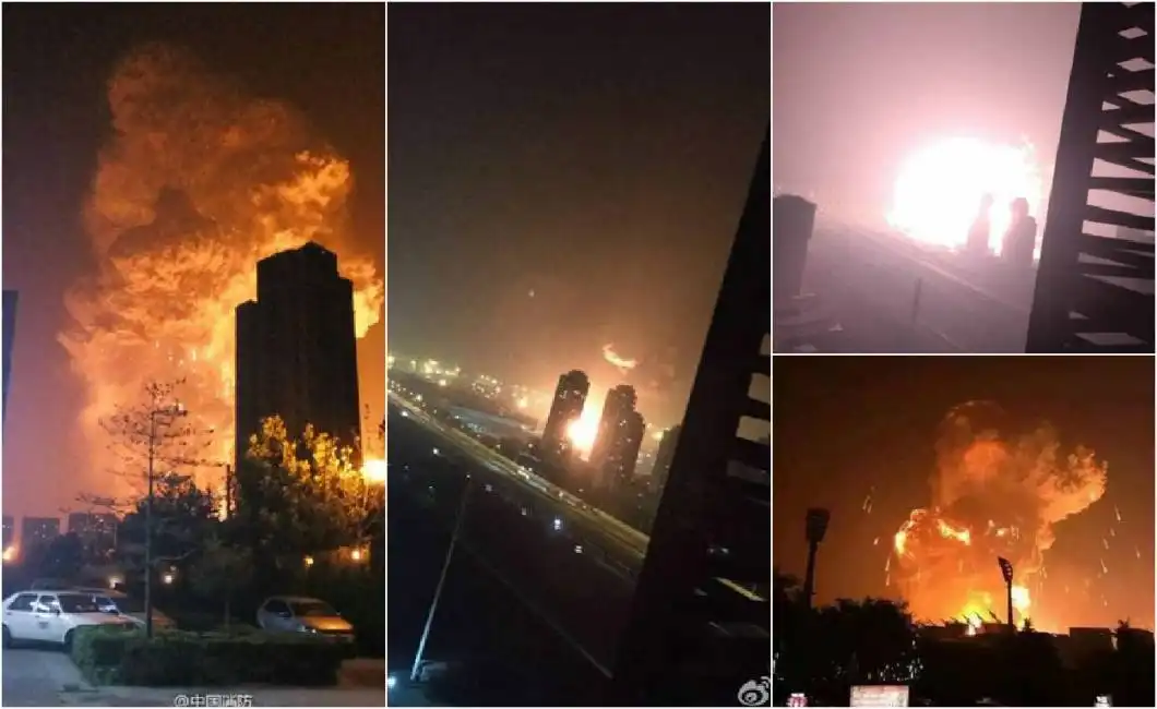 cina - esplosione a tianjin 