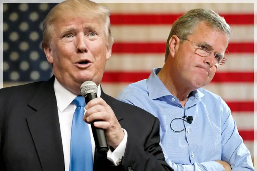 donald trump jeb bush