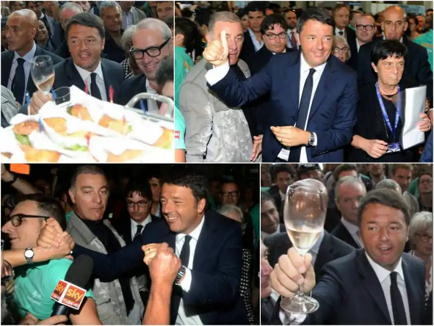 renzi al meeting di rimini