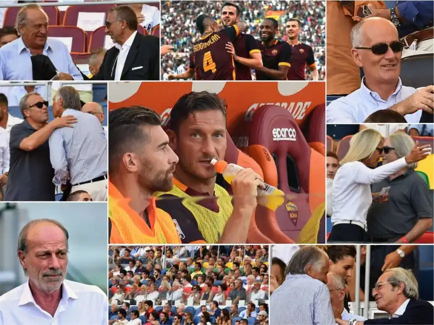 roma juventus tribuna vip totti