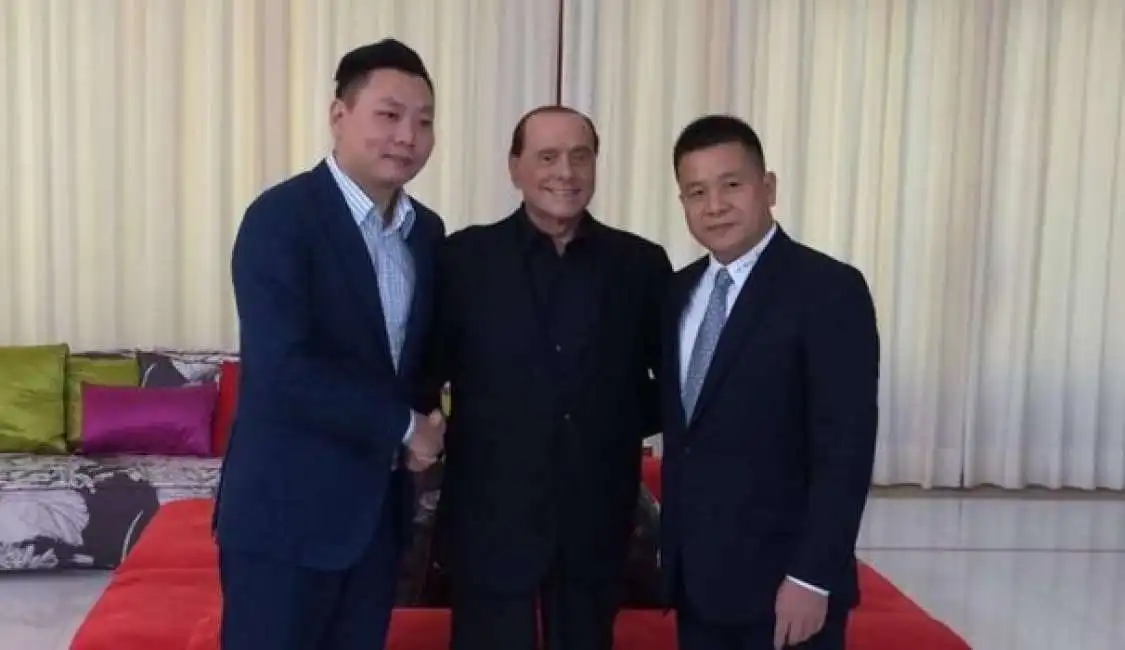 han li - berlusconi - yonghong li milan