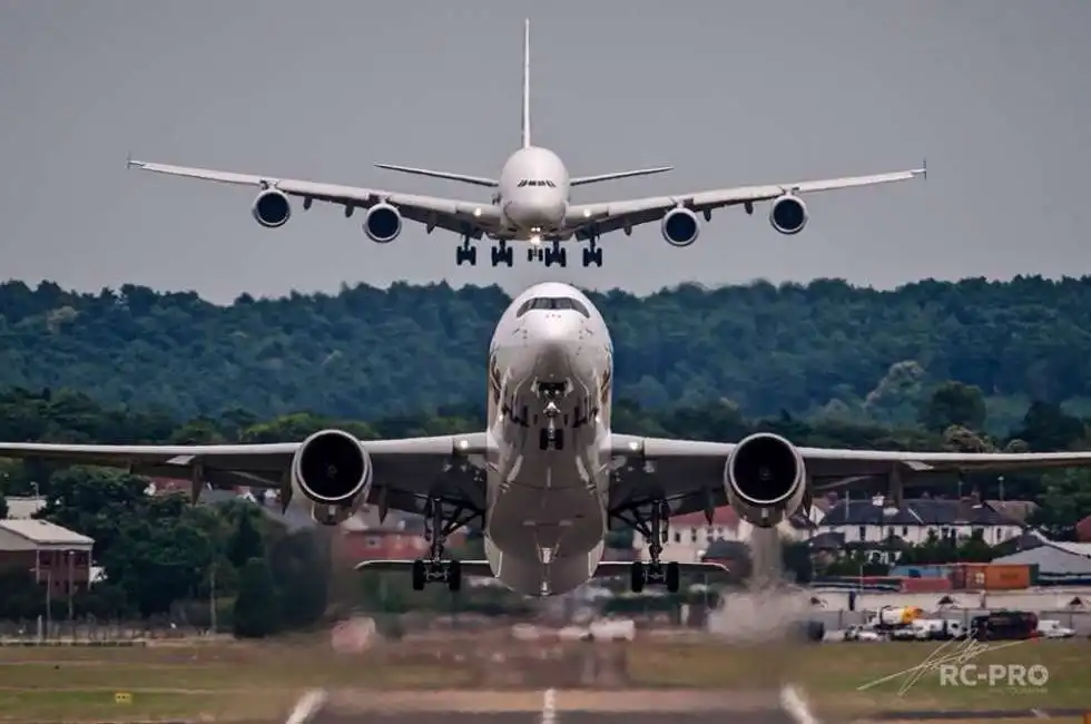 airbus a350 e a380