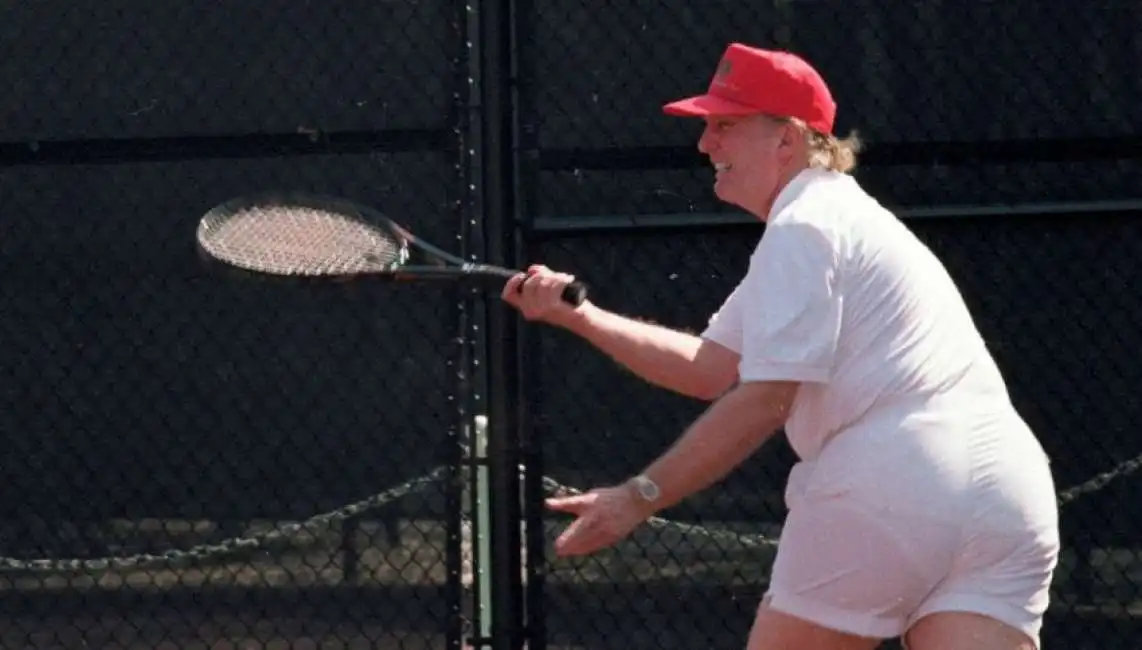 donald trump -tennis