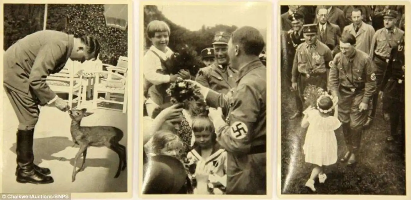 foto di propaganda di hitler