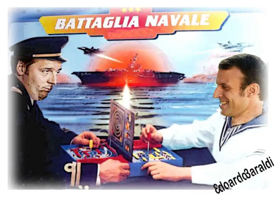 matteo renzi emmanuel macron