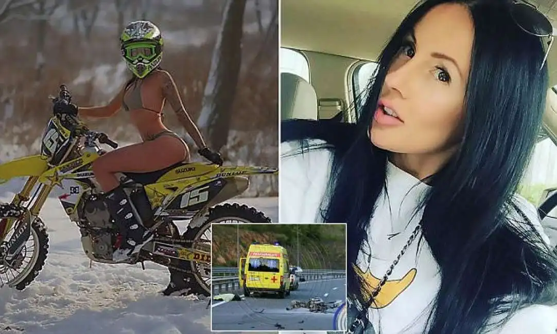 olga pronina biker sexy incidente