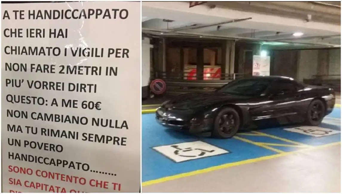 parcheggio disabili carugate