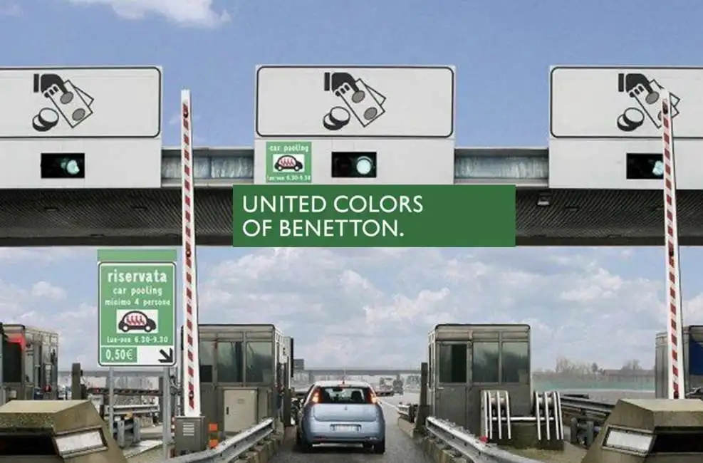 autostrade casello benetton