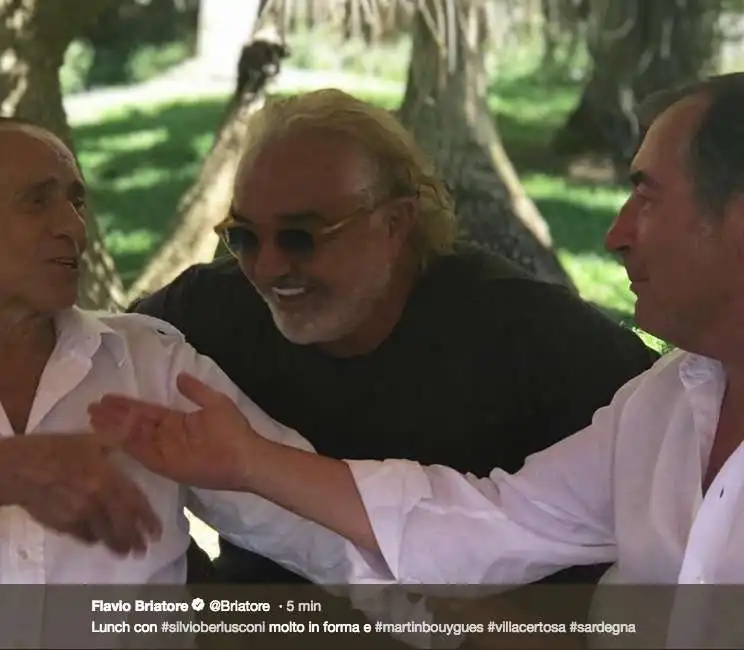 berlusconi briatore bouygues