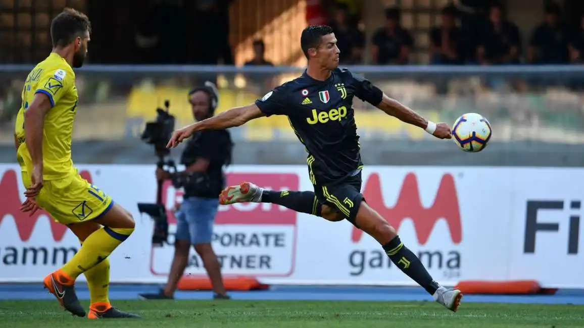 chievo juve cristiano ronaldo