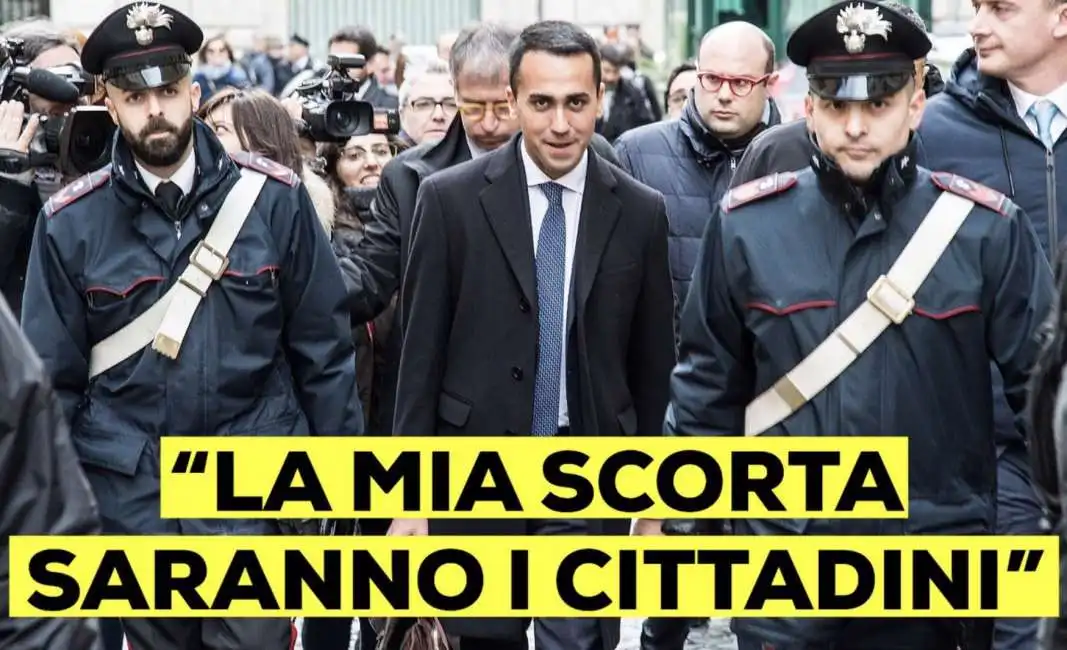 di maio scorta