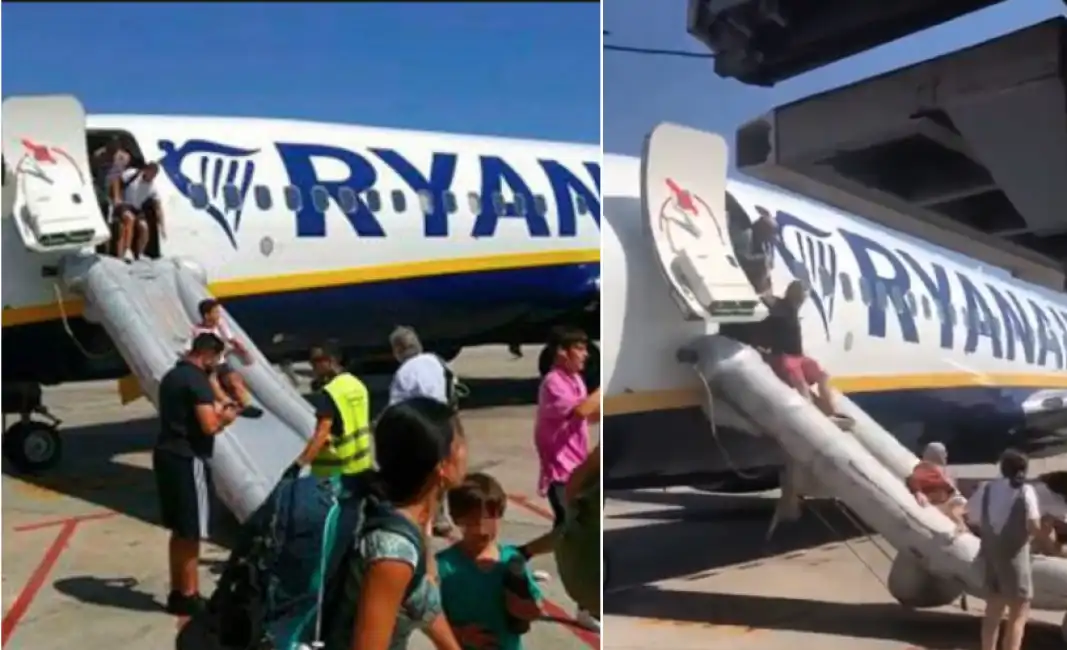 evacuazione volo barcellona ibiza