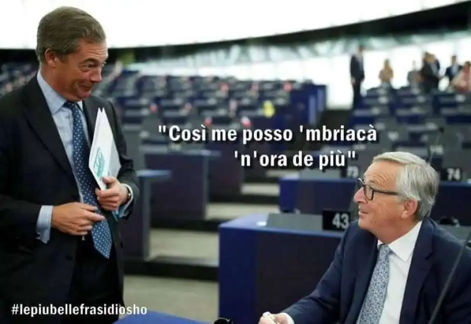 juncker e farage