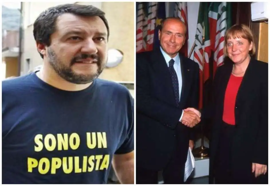 salvini berlusconi merkel