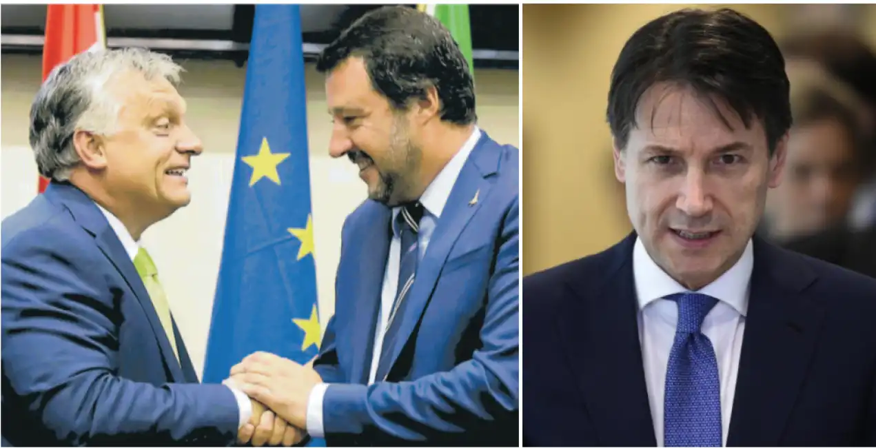 salvini orban conte