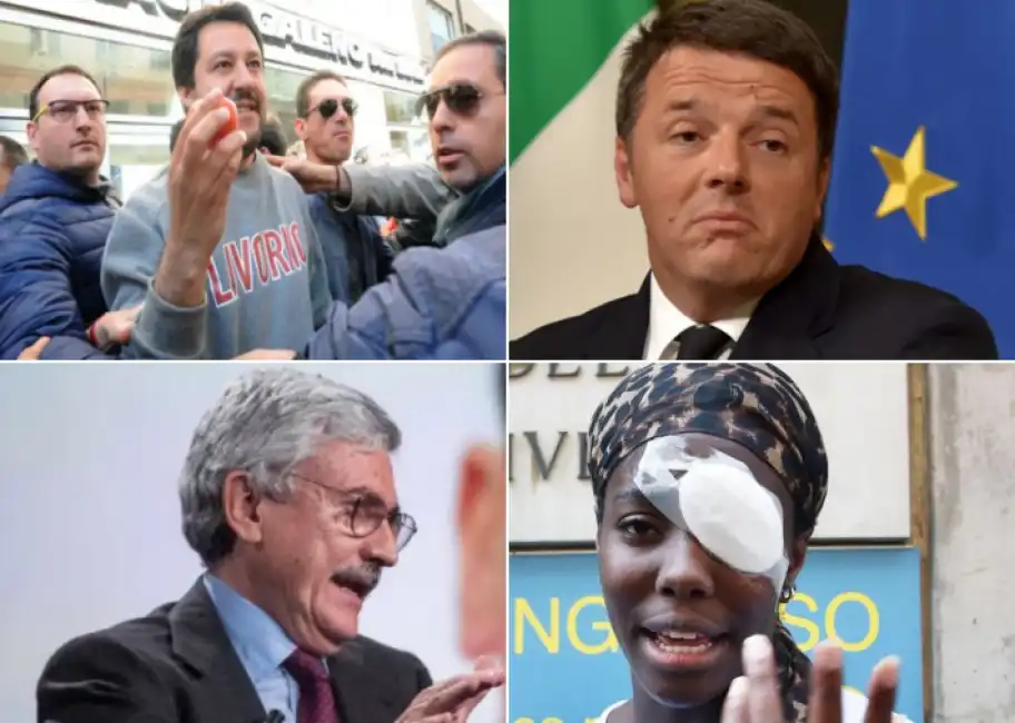 salvini renzi d'alema