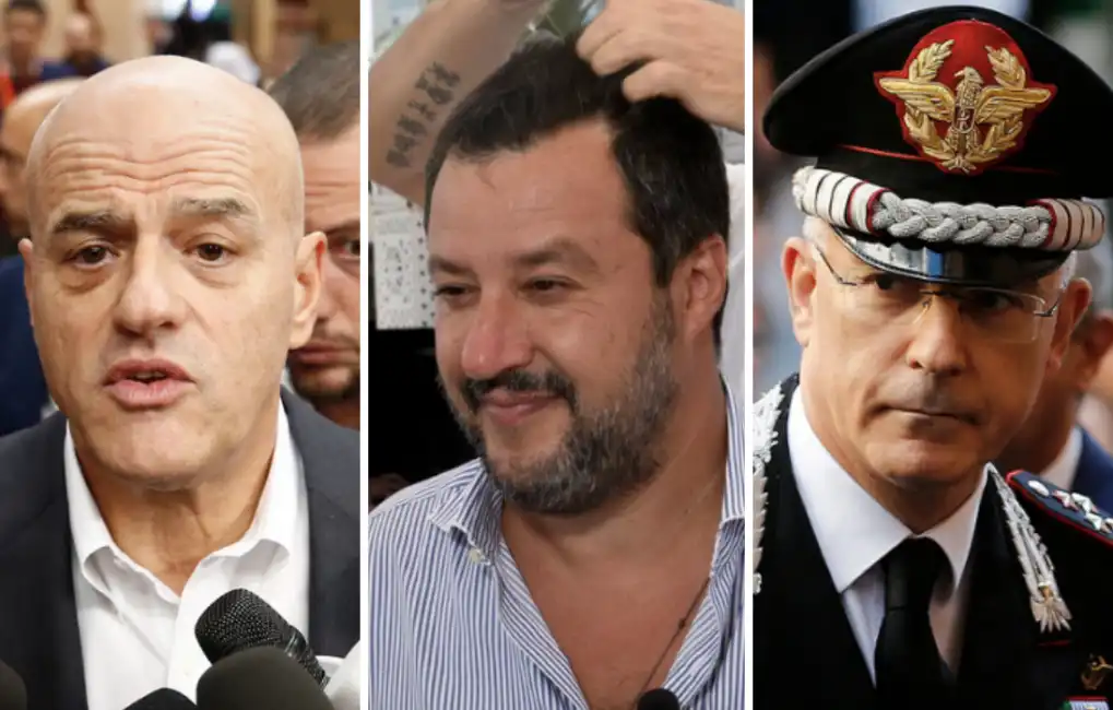 claudio descalzi matteo salvini giovanni nistri