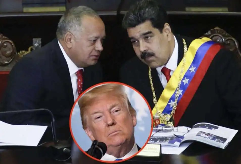 diosdado cabello nicolas maduro donald trump