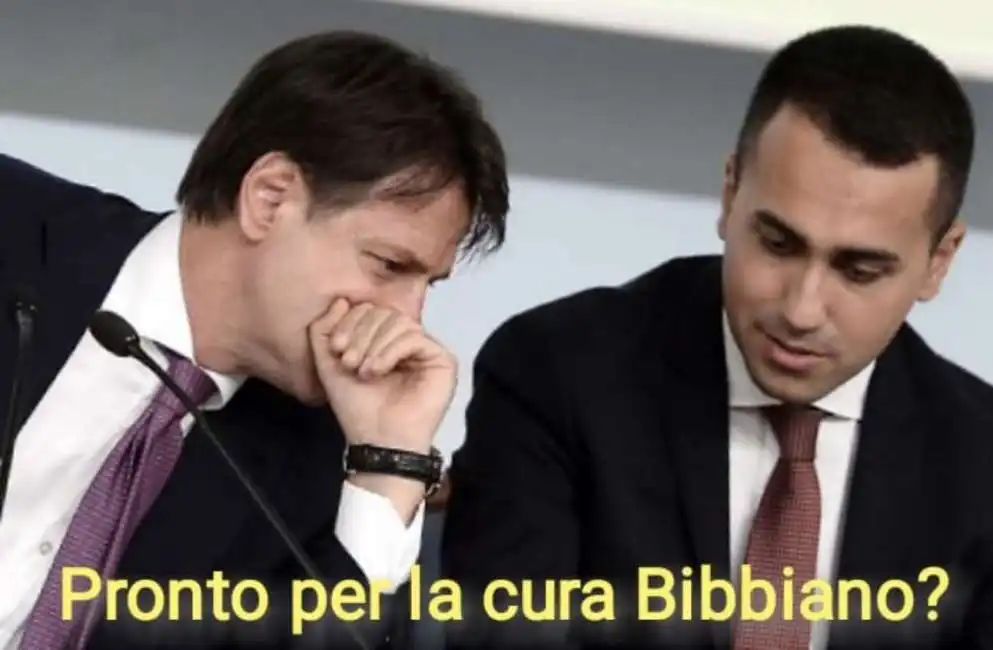 giuseppe conte luigi di maio bibbiano