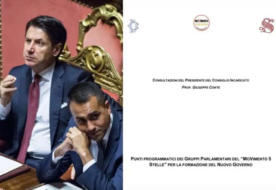 giuseppe conte luigi di maio programma punti programmatici