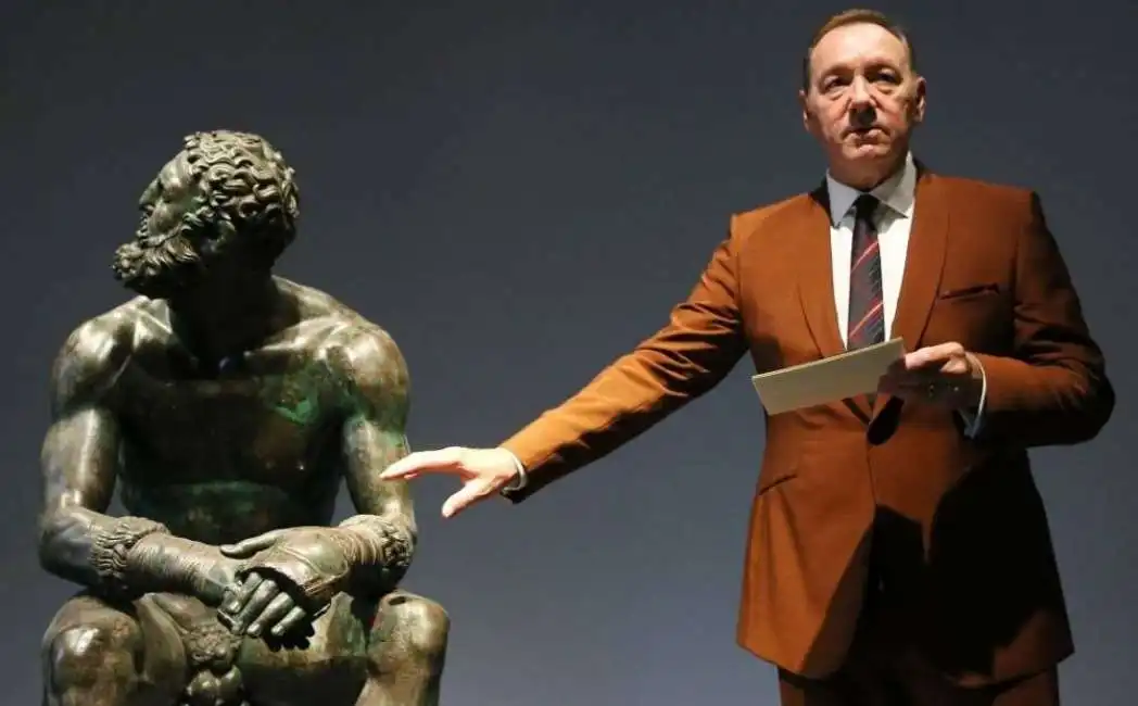 kevin spacey a palazzo massimo a roma