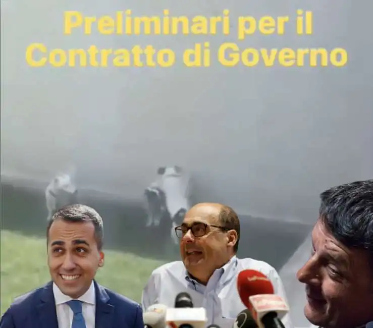 luigi di maio nicola zingaretti matteo renzi