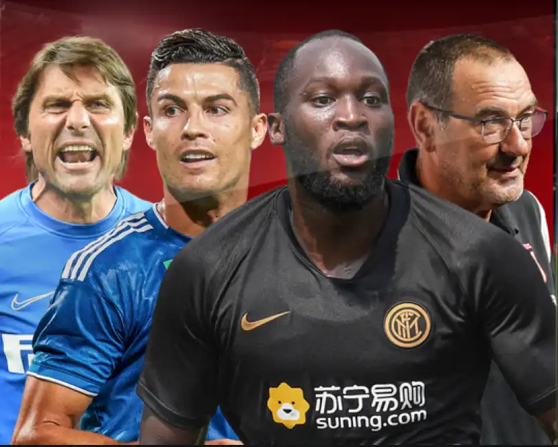 lukaku ronaldo conte sarri