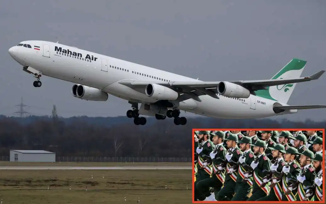 mahan air pasdaran