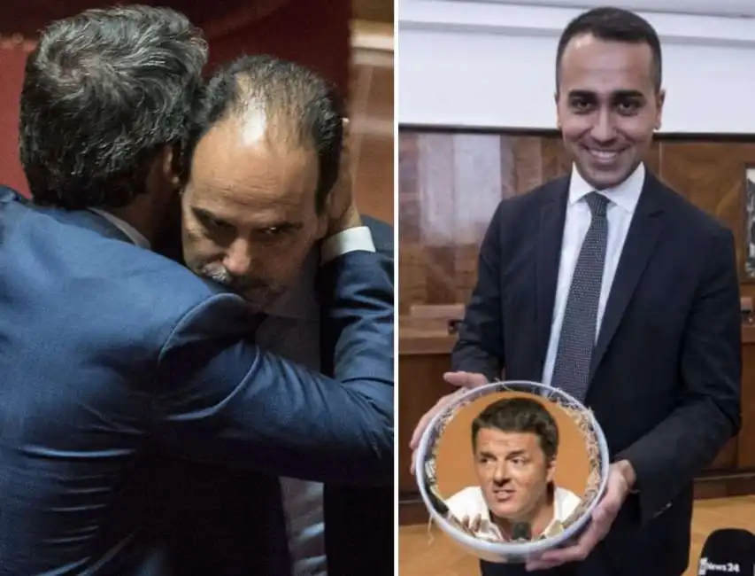 matteo renzi andrea marcucci luigi di maio