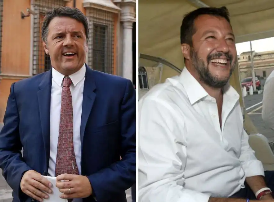 matteo renzi matteo salvini