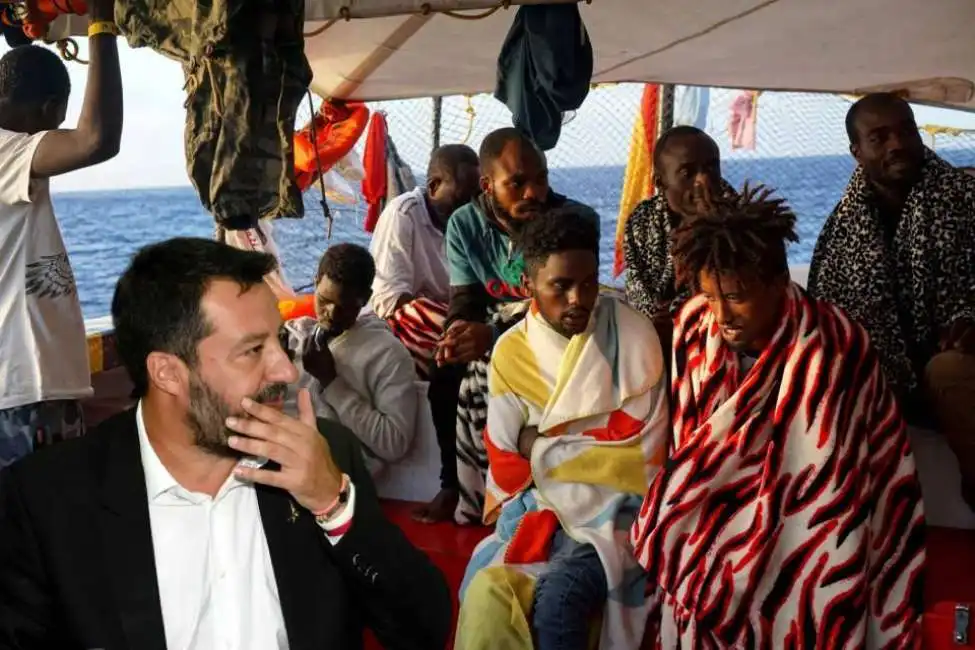 matteo salvini open arms