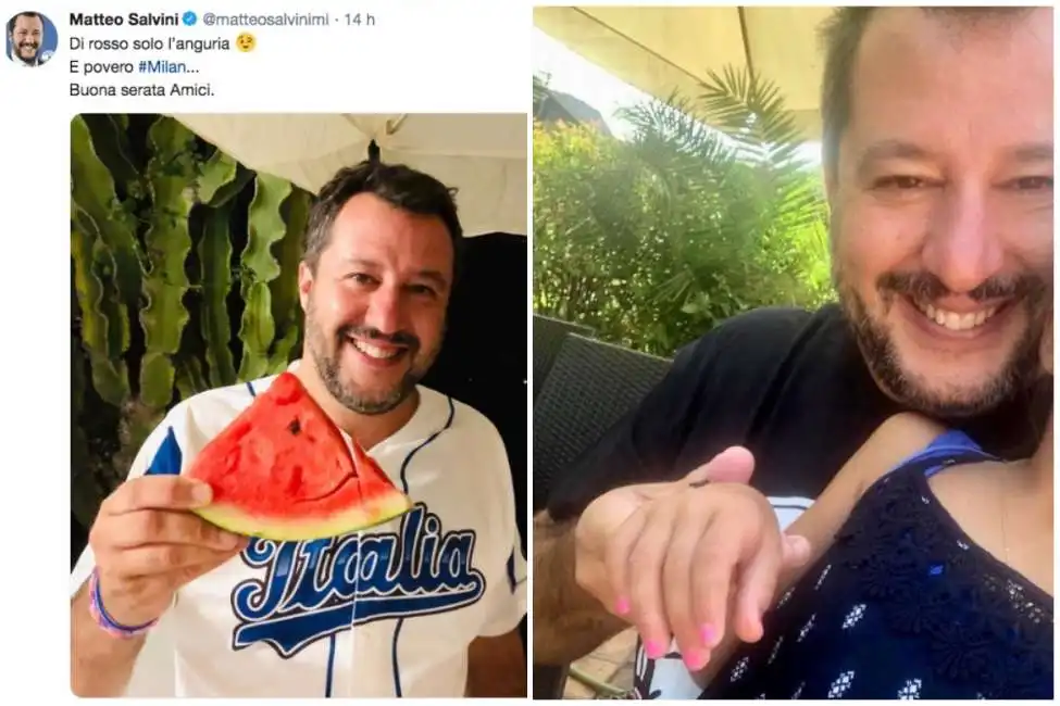 matteo salvini smalto