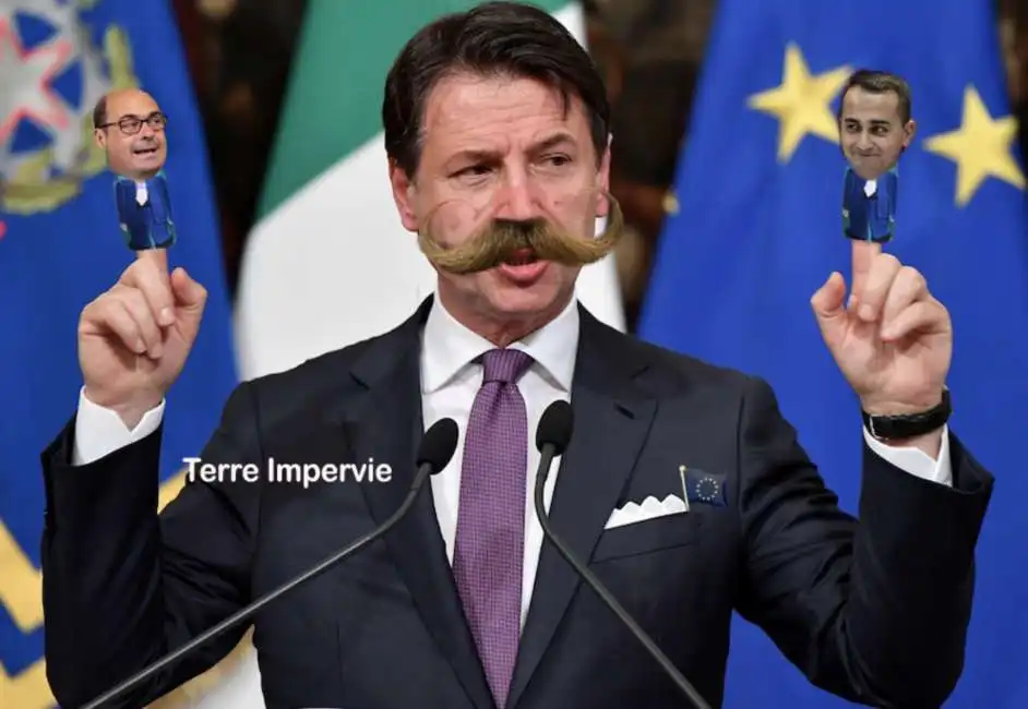 nicola zingaretti giuseppe conte luigi di maio