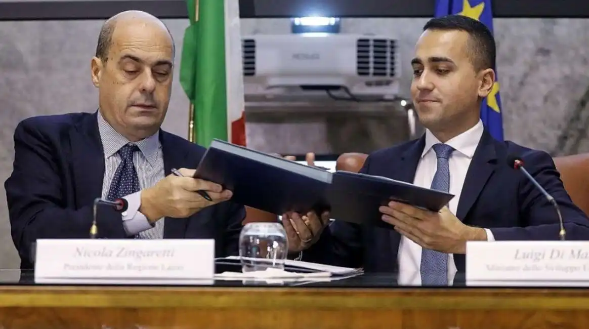 nicola zingaretti luigi di maio