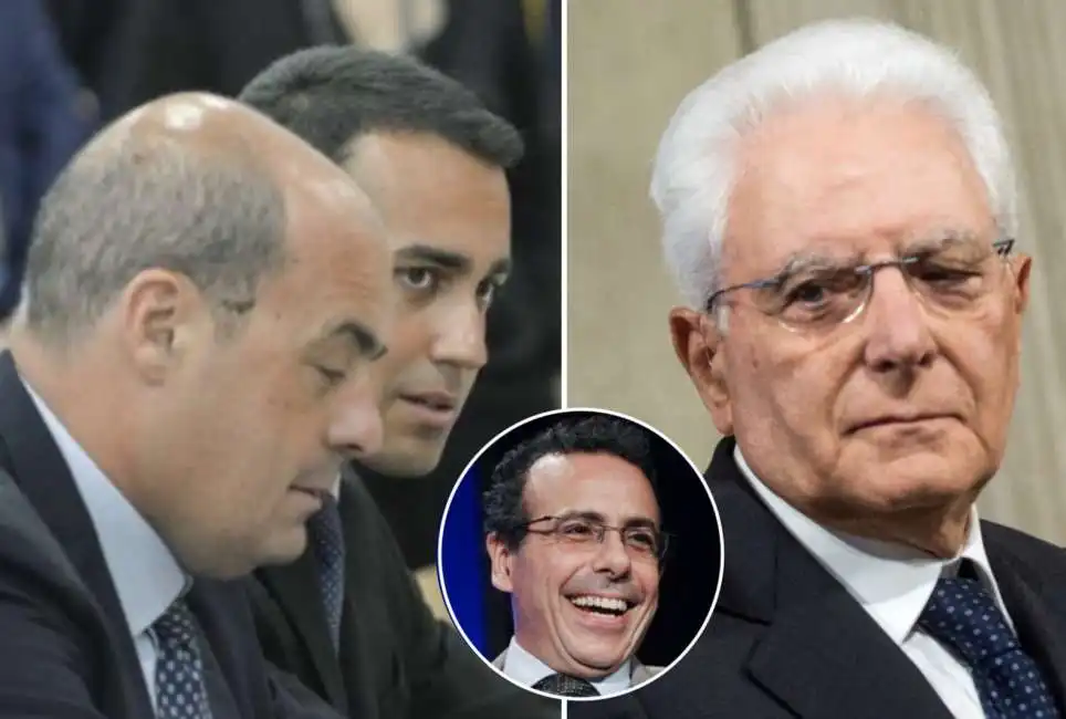 nicola zingaretti luigi di maio sergio mattarella giovanni guzzetta